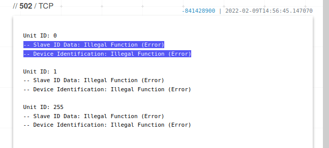 Открытый 502 порт